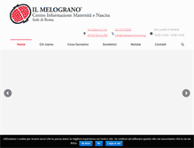 Tablet Screenshot of melogranoroma.org